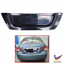 Toyota Vios NCP93 (2nd Gen) 2007-2013 Custom Fit Rear Bonnet OEM ABS Acrylic Plastic Decorative Number Plate Holder Black